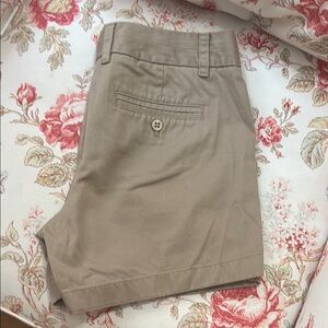 J. Crew Classic Chino 5” Khaki Cotton Shorts -